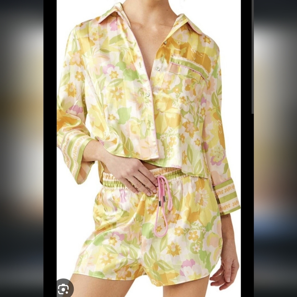 Intimately Free People Pillow Talk Pajama Set